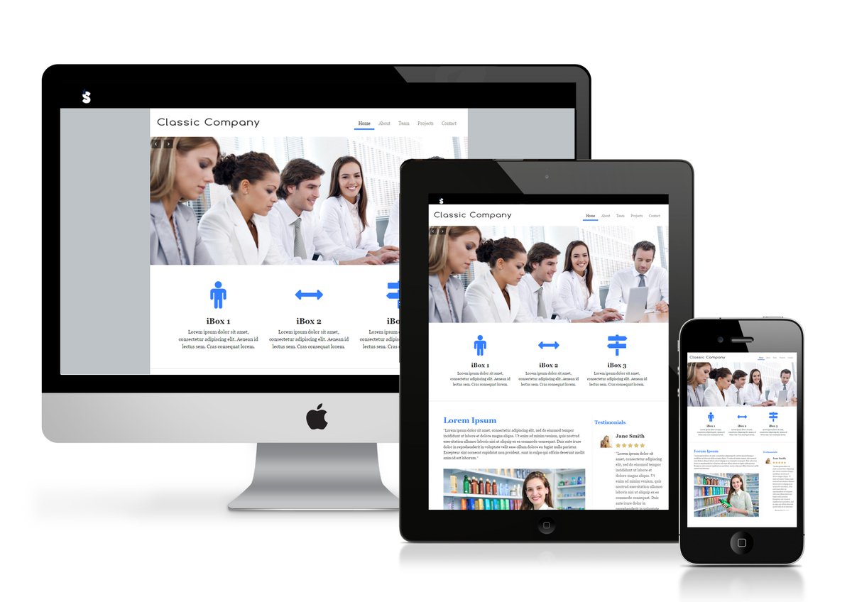 34websolutions's tweet image. We&apos;ve got a new theme for you... Classic! Check it out  classic.34solution.com