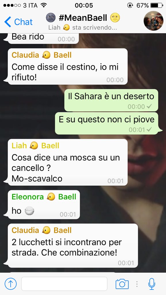 MeanBaell's tweet photo. Tutto normale, prove generali. #MeanBaell https://t.co/Uk4fKe3ynW