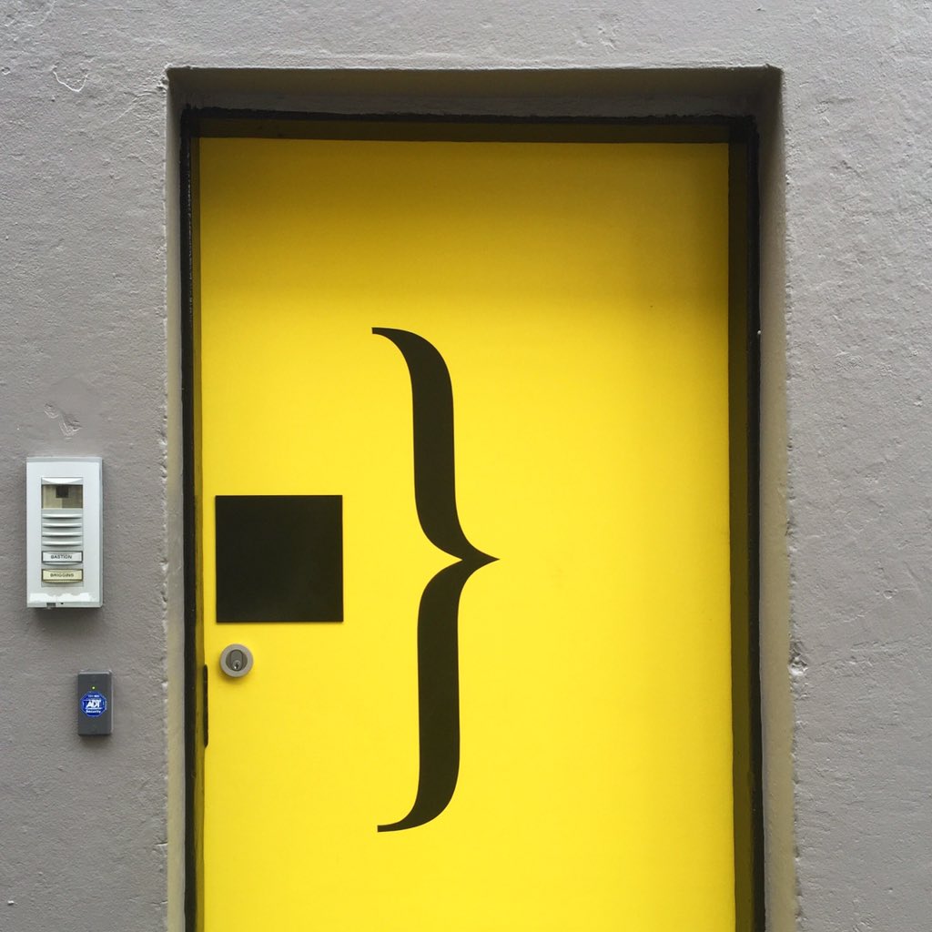 Virginia Mcleod On Twitter A Yellow Door In A Grey Wall In Surry