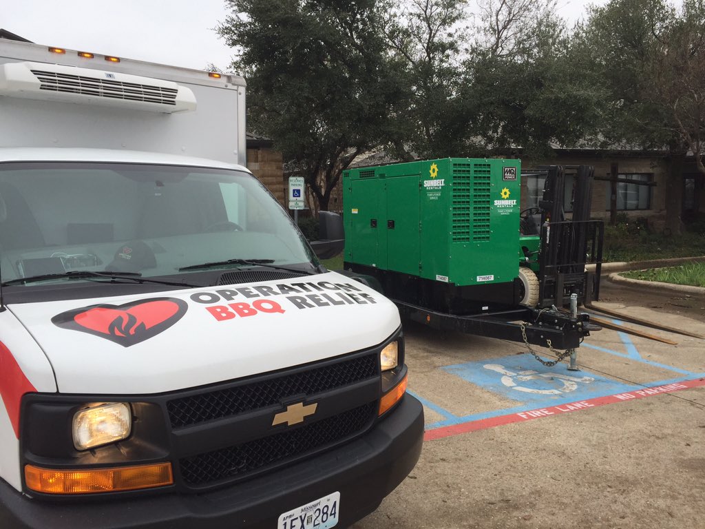 OpBBQRelief's tweet photo. We arrived in #RowlettTX! Thx @Heatilator @SBRentals @OleHickoryPits #obrcares #iheartobr https://t.co/NVAs5LYGrD