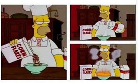 padresalvajee's tweet photo. Yo cuando me dejan solo en la casa y me toca cocinar 😂😂 https://t.co/u6Aj7BMUMZ