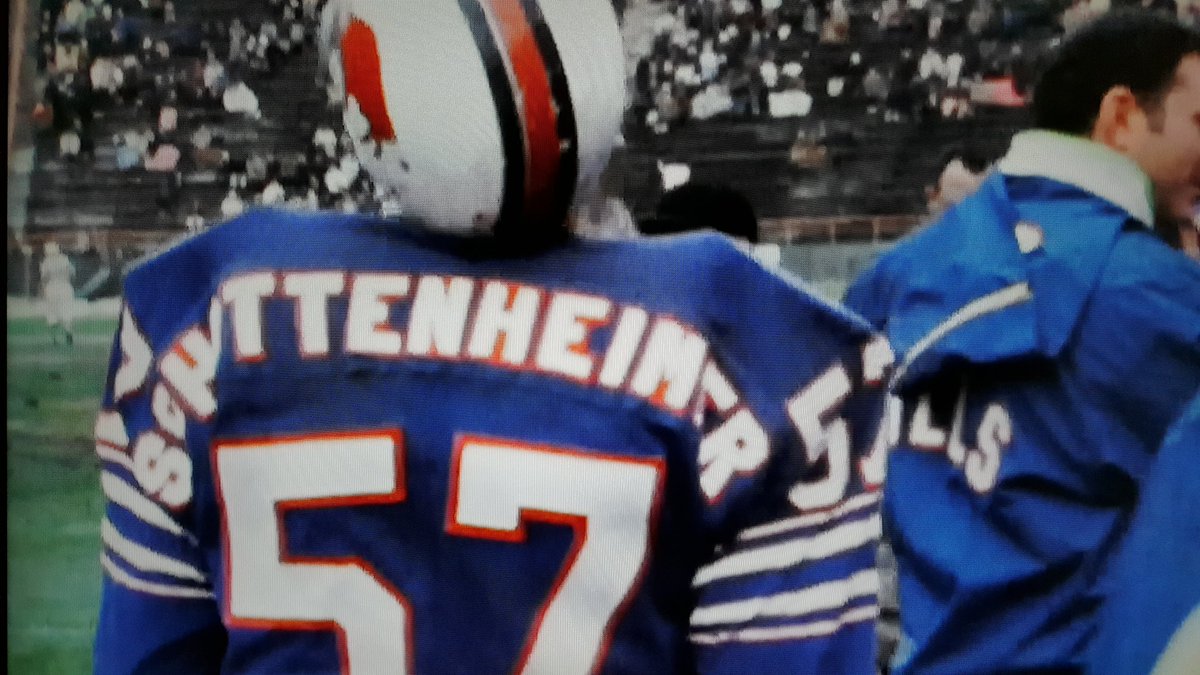 NFL_History's tweet photo. Marty Schottenheimer's jersey when he played for the @buffalobills https://t.co/4GHHbcXvwh