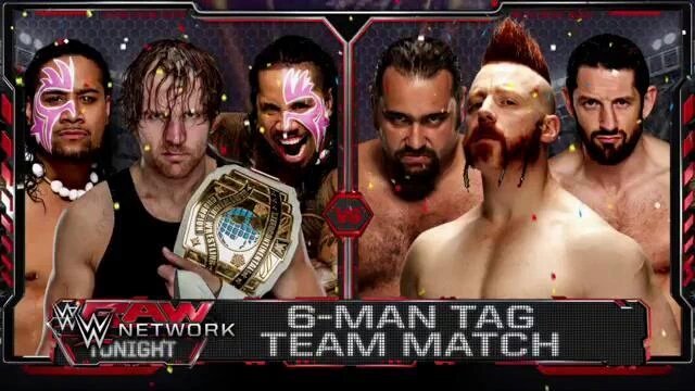 wweespanol_'s tweet photo. ESTA NOCHE en #WWE #RAW: The Usos y Dean Ambrose vs. Sheamus, Rusev y King Barrett. https://t.co/CSe0gglrSz