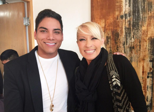markatalent's tweet photo. #TB al backstage de @ponchoarocha durante el concierto de @oficialyuri con quien compartió el escenario #TalentoMK https://t.co/SNSEGoT0K6