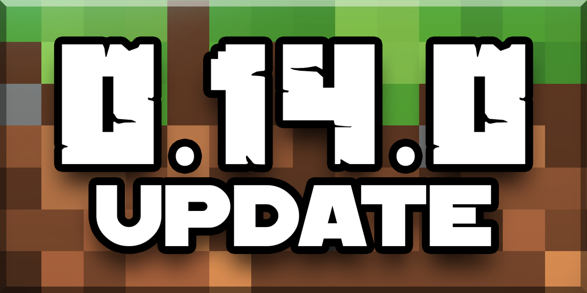 MCPE_News's tweet photo. MCPE QUESTION? Who's ready for the 0.14.0 update?

RT if you are! https://t.co/Y9oCt1A4e9