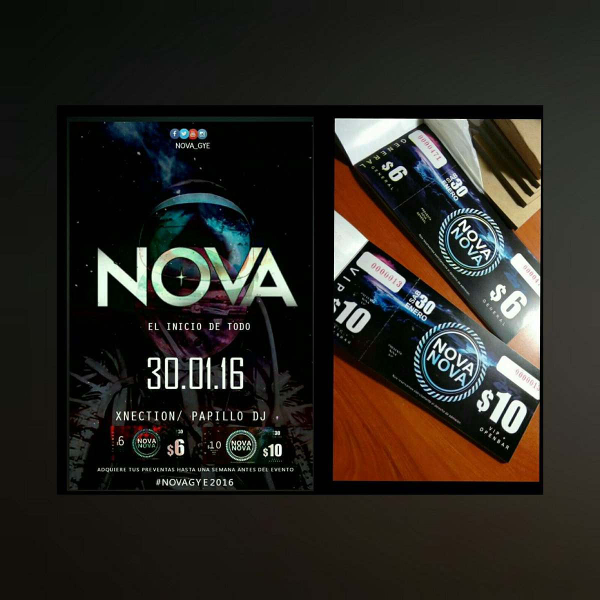 NightUnder_'s tweet photo. 🌌🌌 NOVA 🌌🌌
Fecha 30 de Enero 
Lugar : [ Interno ] 
Más información @Nova_GYE 🌌 #NovaGYE2016 https://t.co/V1Fb8nc8eW https://t.co/NgQ5veHjEK
