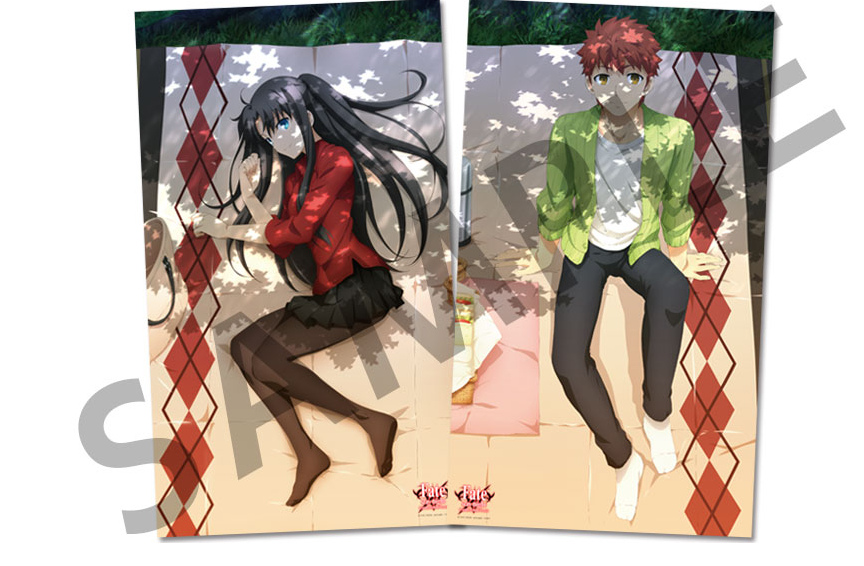 fate ubw 特典　ブロマイド　遠坂凛　衛宮士郎 fate ubw 特典 ブロマイド 遠坂凛 衛宮士郎