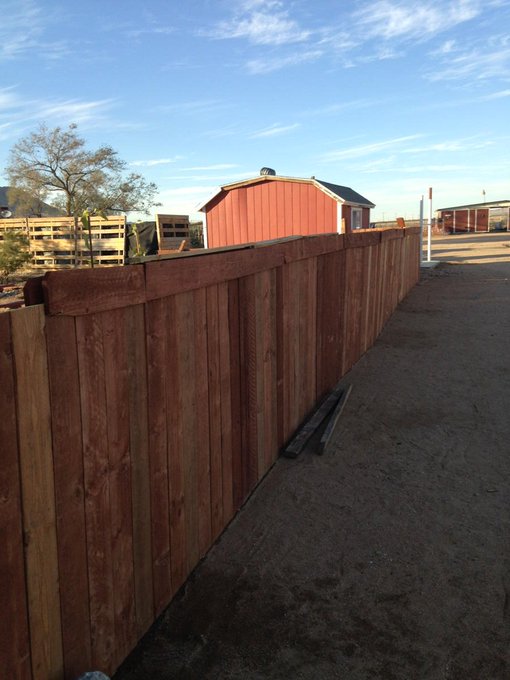 My fence I built https://t.co/hyPmeUJgvM