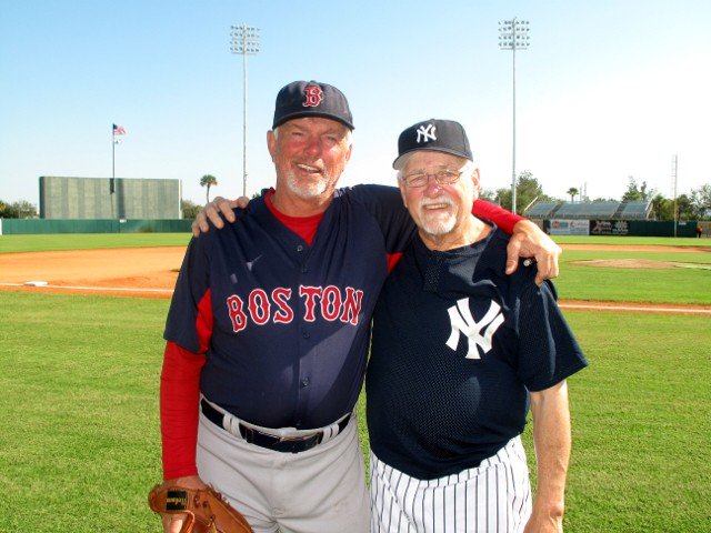 Happy birthday to Bill \"Spaceman\" Lee who is still mowing them down on the mound. Great guy.  