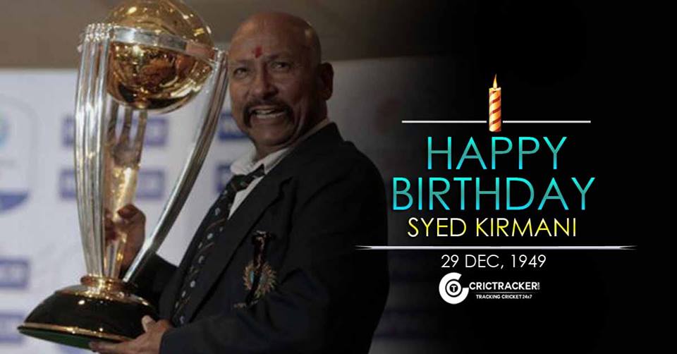 Happy Birthday \"Syed Kirmani\". He turns 66 today. 