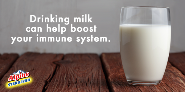 AlpineMilkPH's tweet photo. Bawal magkasakit during the holidays! Kaya make sure to drink Alpine Sterilized Milk everyday! https://t.co/696NatoLpP