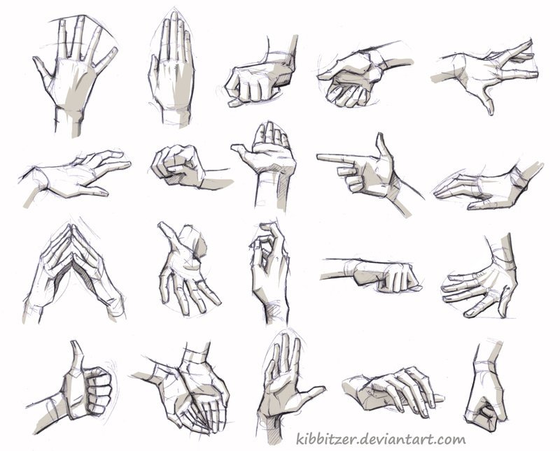 Cartoon Hand Formulas  The Drawing Website