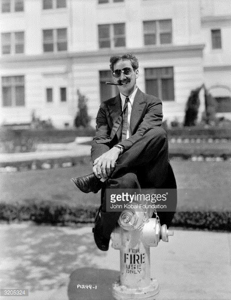 Check Out What Groucho Marx Looked Like  in 1935 