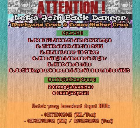 (HELP RT) need member!