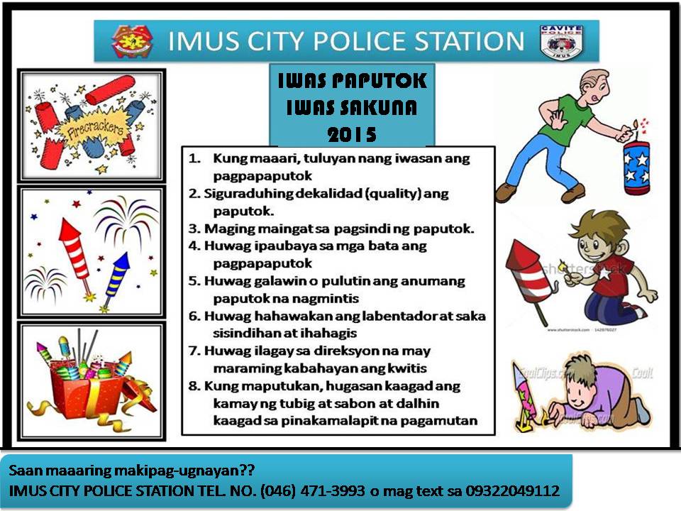 imuspnp's tweet photo. #IMUSCPS
#SafetyTips
#IwasPaputokIwasSakuna2015
#HappyNewYear2016
@rpiopro4a 
@Cavitepcr 
@PpoCavite 
@pnpdpcr https://t.co/2fyRVh8lHP
