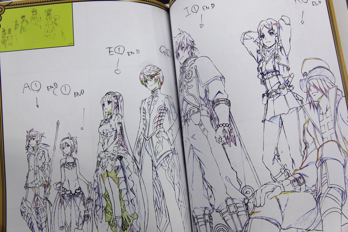 テイルズ オブ ゼスティリア』ゲームアニメーション原画集―OP