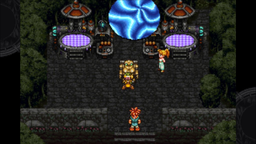 monkey102's tweet image. Lucca has a special way of saying goodbye to Robo #chronotrigger
