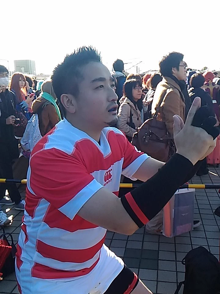 ”五郎丸”選手がコミケに来場しましたよ！！