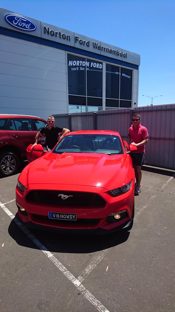 For those who don't believe in Santa 🎅 #Norton Ford #Mustang what a blast