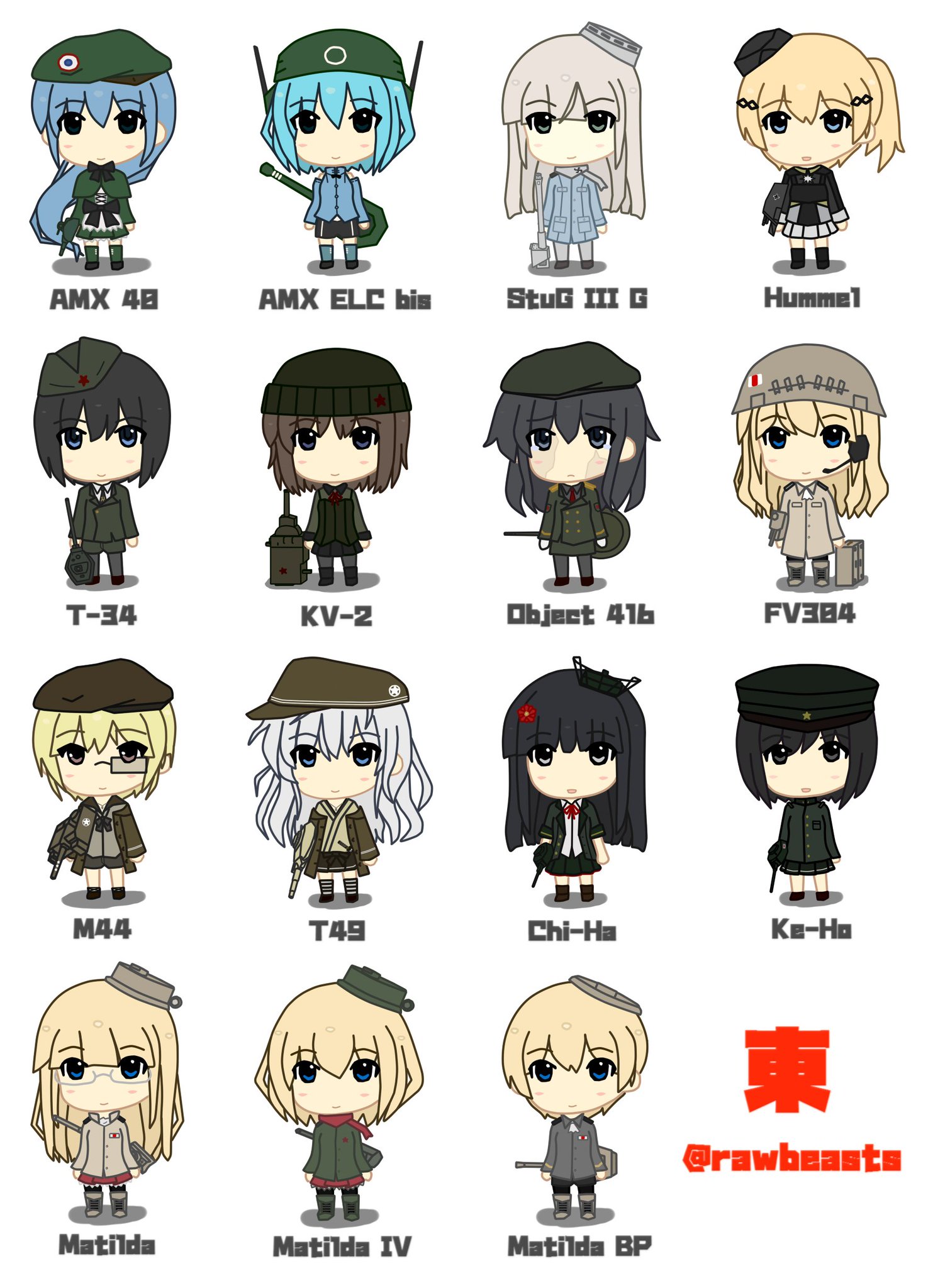 東 Sur Twitter 今年描いた戦車の擬人化イラストをまとめてみました あなたのお気に入り車両はいましたか 自分はm44が嫁車両です 一応3優等 Wot Wotjp T Co 81rte5ddkr 東 Sur Twitter 今年描いた戦車の擬人化イラストをまとめてみました あなたのお気に入り車両はいましたか 自分はm44が嫁車両です 一応3優等 Wot Wotjp T Co 81rte5ddkr