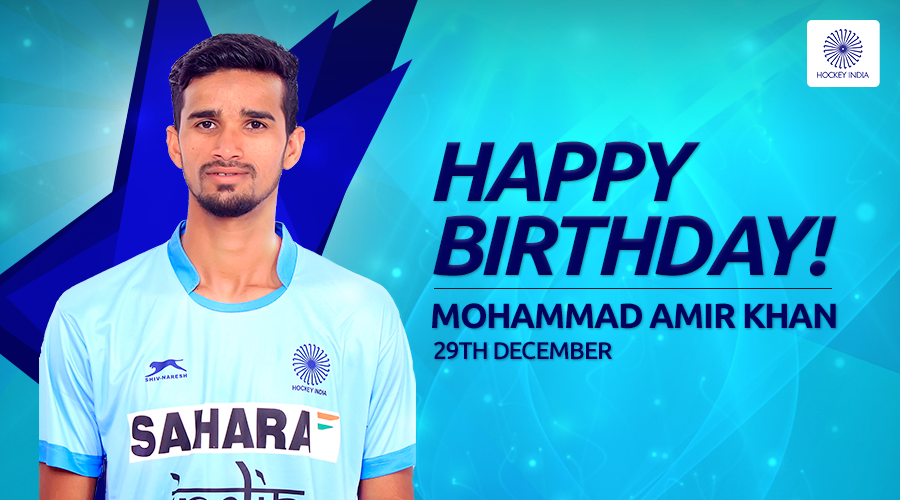 Here s wishing a happy birthday to our champion forward Mohammad Amir Khan! 