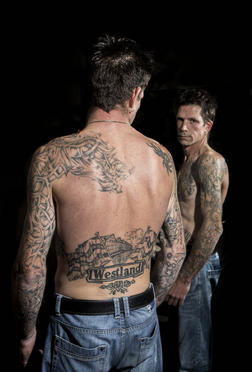 Een foto van zijn tatoeage ging onlangs het internet over s.ad.nl/4215568