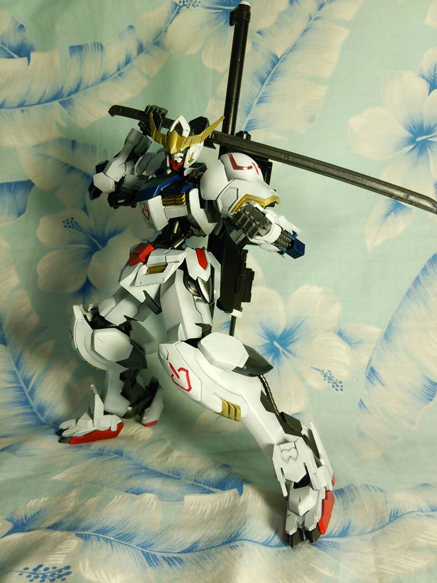 naokkk1's tweet photo. 機動戦士ガンダム バルバトスできたー！ https://t.co/33R2eLh0GK