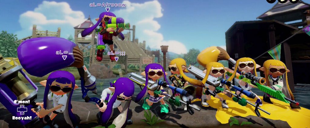 AliasSplatoon's tweet photo. Our beautiful, dysfunctional family ♡ #squadgoals https://t.co/U8UdIEd8UX