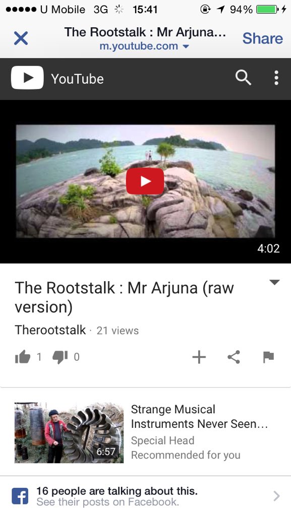 New song #rawversion <a href="/Rootstalk/">The Rootstalk</a> #mrarjuna #keroncongreggae