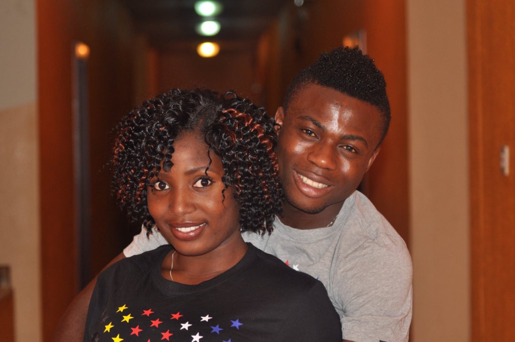 We celebrate our own @mosesdaddysimon as he ties the nuptial knot with his  love Ibukun Sarah Adenuga in Ibadan today