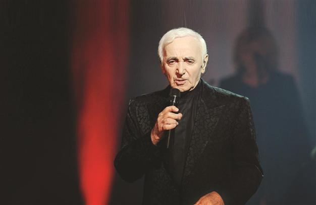 Happy birthday, Charles Aznavour 
The iconic and legendary singer turns 91 on Friday, May. 22, 2015.