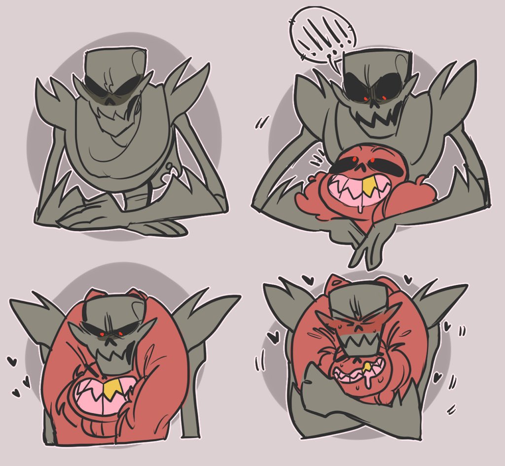 CorruptSkeleton's tweet image. //I hate these two I repeat I HATE THESE TWO