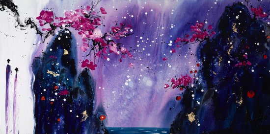 International artist #Danielle O'Connor Akiyama# Exhibition 26th Feb 2016 Surridge gallery Taunton