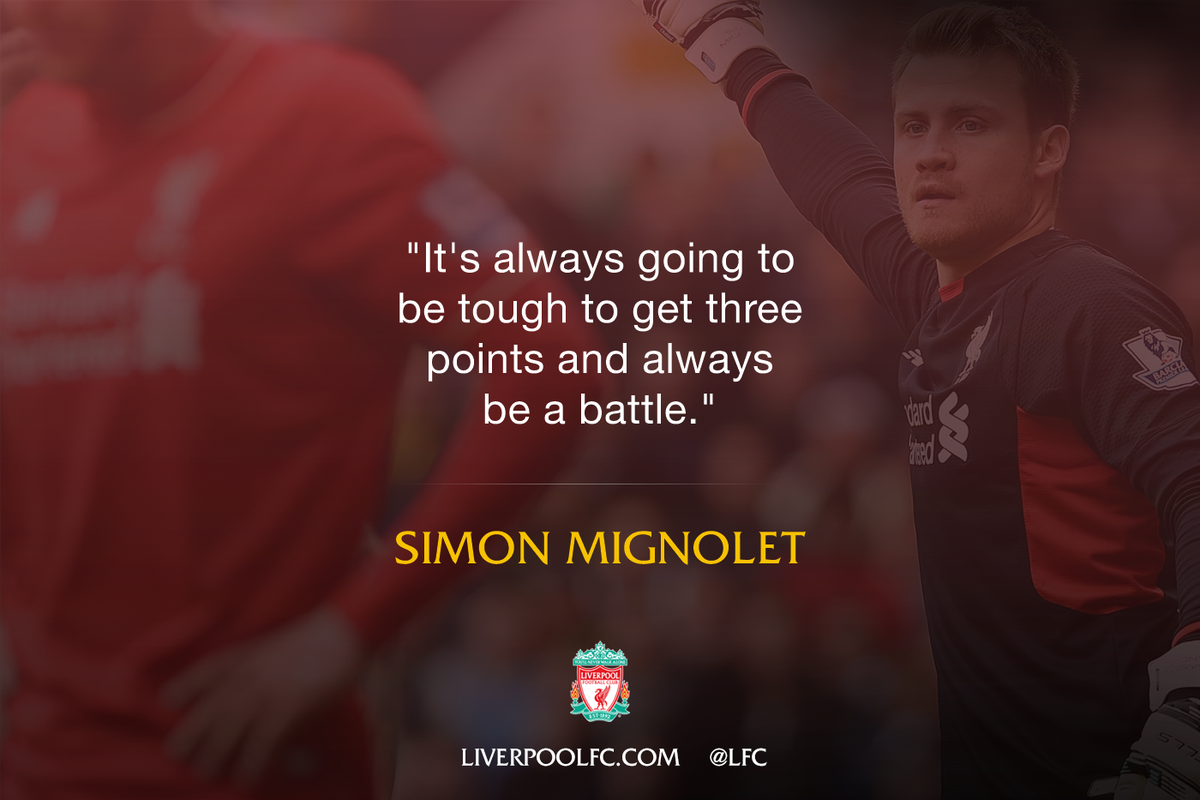 LFC's tweet photo. #LFC 'keeper @SMignolet looks ahead to tomorrow's clash with former club @SunderlandAFC: https://t.co/wolImzwFoq https://t.co/LiDLJ8BiQW