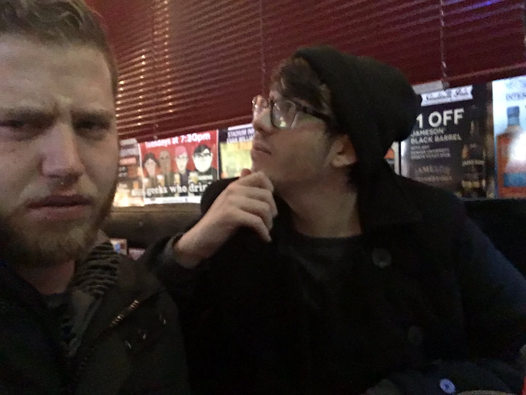 The_Citizen_X's tweet photo. When a wasted girl at the bar asks if we are dating. No we just duo lane <3 #duoisbae #lanesoak #LeagueOfLegends https://t.co/9PAM9OSTmr