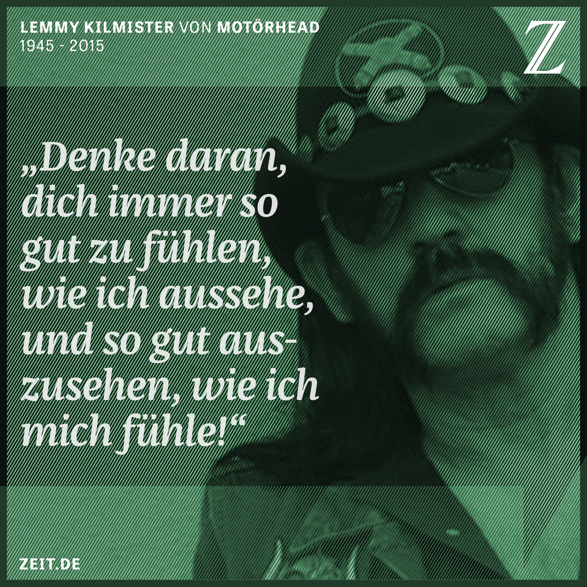 Wir feiern #Lemmy Kilmister mit seinen besten Sprüchen: bit.ly/22vXbqC