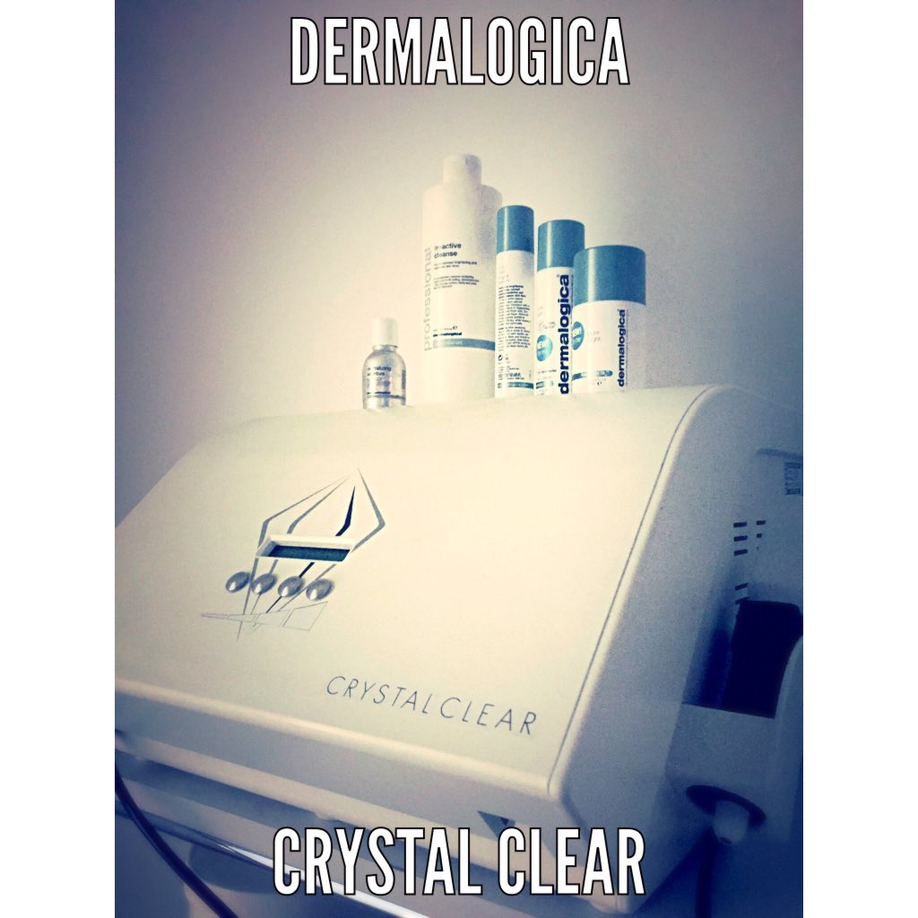 Can't wait to start our pre wedding facials combining crystal clear microdermabrasion and dermalogica power bright!