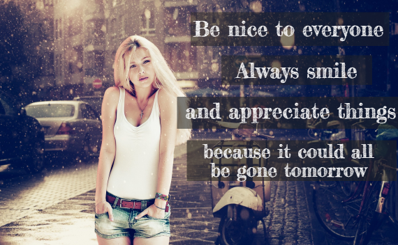 Tersenyumlah kepada setiap orang, Karena lewat senyum akan terpancar kebahagiaan #SHCquotes