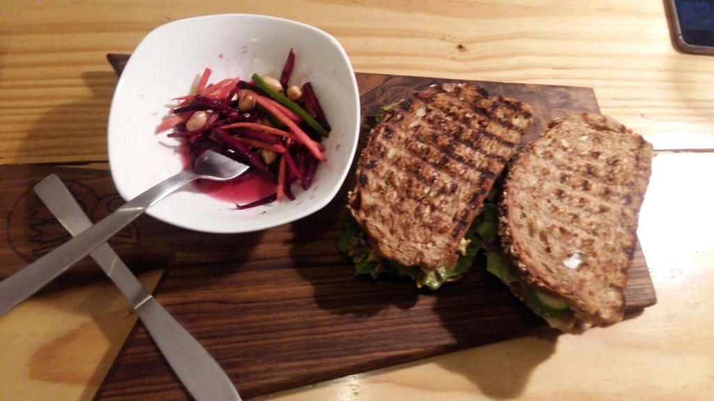deft_indian's tweet photo. @cafefarmout great sandwiches tonight !!! Will drop in for breakfast someday. https://t.co/WgnCfRSXJV