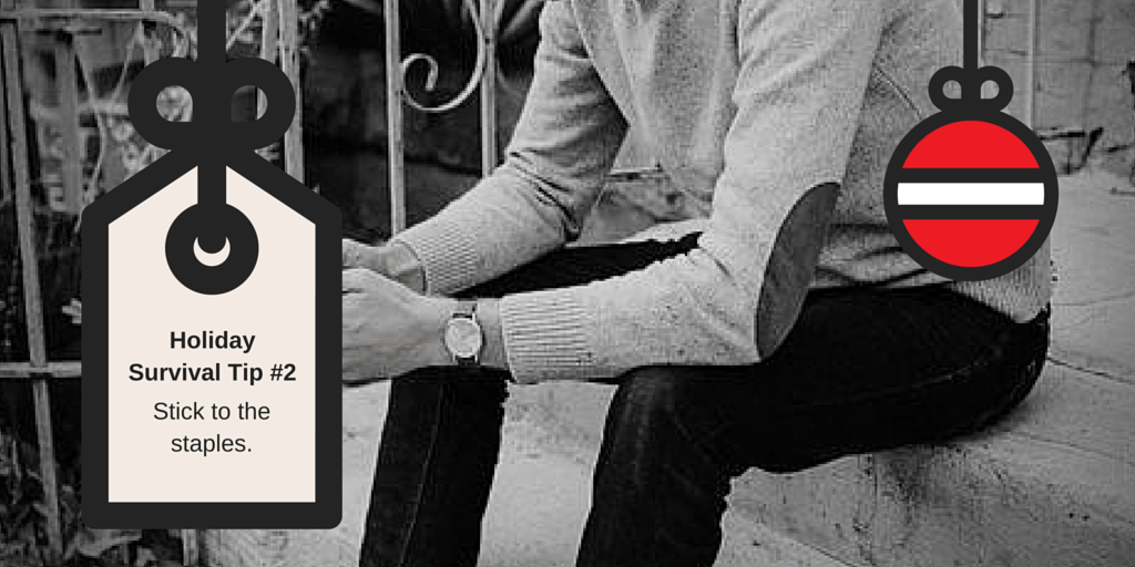 MySize_App's tweet photo. How are you supposed to stay stylish when you just spent a solid amount of money spreading cheer? #MensFashion https://t.co/amJiA9sAmi