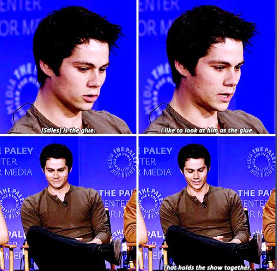 baekrigon's tweet image. NEVER FORGET WHEN DYLAN O'BRIEN SAID THAT STILES WAS THE GLUE THAT HOLDS THE SHOW TOGETHER THE EMOTIONS ARE REAL