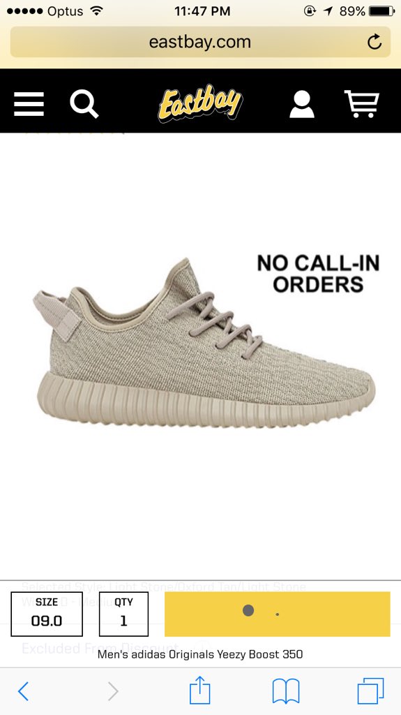 yeezy static eastbay