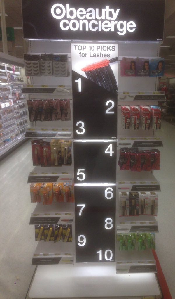 Beautiful new endcap in cosmetics!!  #cosmeticsmonday <a href="/Erica_Johnson87/">Erica Johnson</a> <a href="/KaylaSanson1/">Kayla Sanson</a>