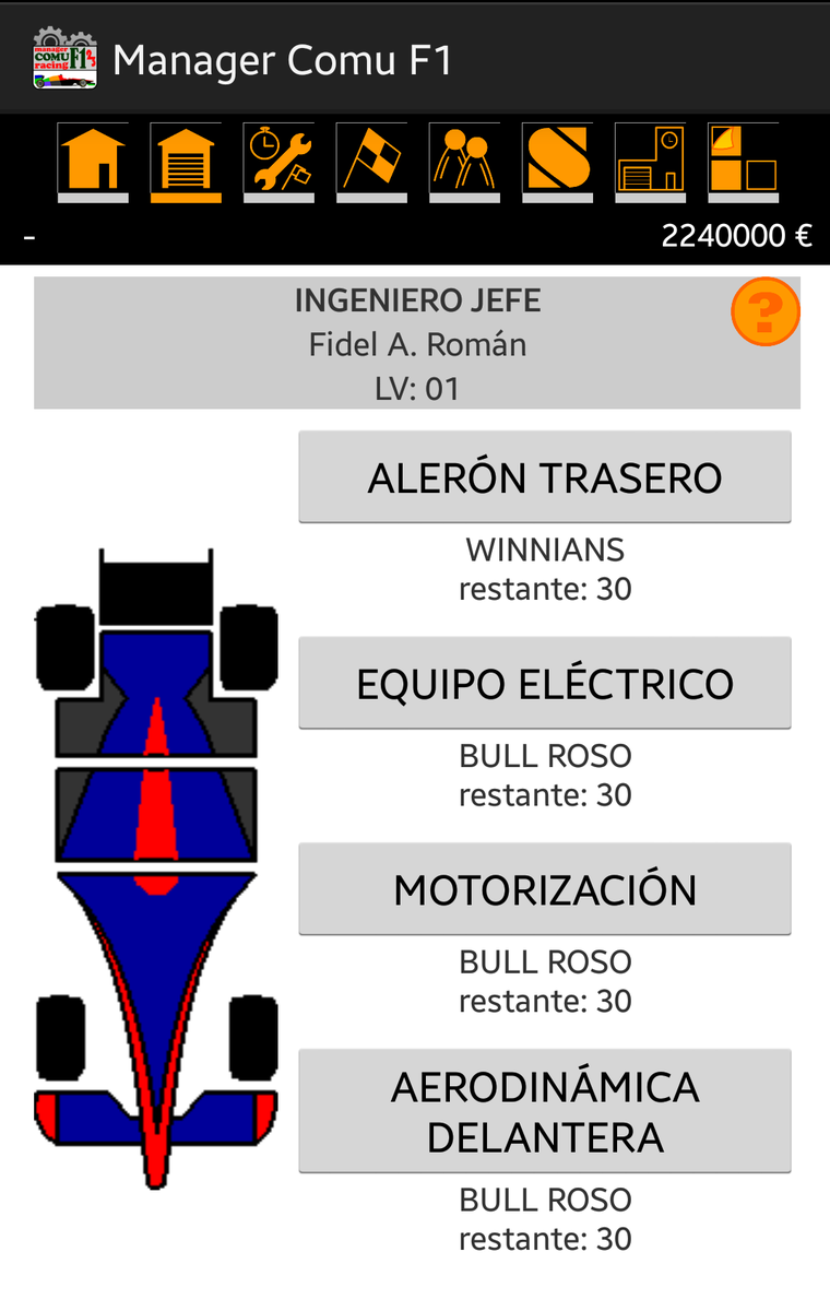 ManagerComuF123's tweet photo. Ya tenemos disponibles 3 secciones importantes de juego. Cada vez hay más diversión!!
#managercomuf123racing
#MKAPP https://t.co/1F5ucSeVyd
