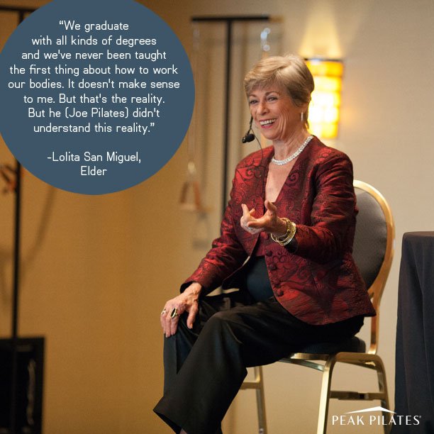 #TechniqueTuesday: #Pilates teaches us things about our bodies that otherwise we'd never know. #PeakPilates #Lolita