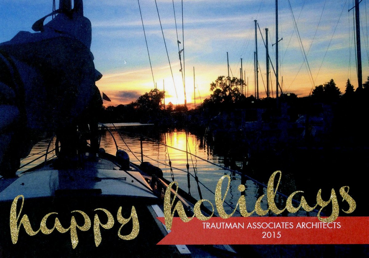 TrautmanArch's tweet photo. Trautman Associates Architects wish you a fantastic and prosperous New Year! https://t.co/XS8JTqVjQr