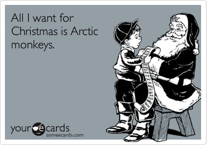 ArcticMonkeysF's tweet photo. HAPPY HOLIDAYS https://t.co/B2g2wtcv7S