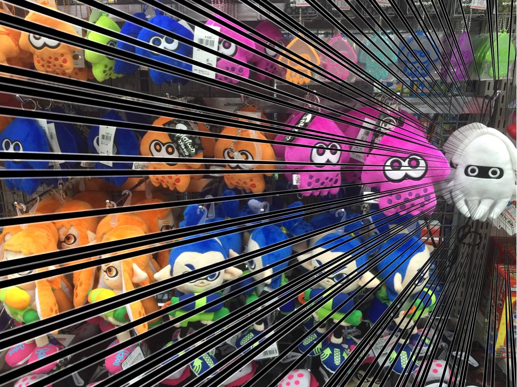 間違っては スプラトゥーンのグッズ売り場にあの先輩が混ざっている件ｗｗｗｗｗｗｗｗ いないけどもｗｗｗｗｗ おしキャラっ 今流行りのアニメやゲームのキャラクターのオモシロ情報をまとめるサイトです