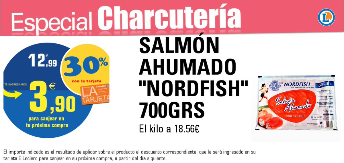 Llévate un 30% de descuento al comprar salmón Nordfish de 700g. Empieza el año con los mejores productos.