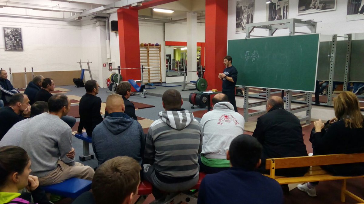 ivanIIknez's tweet photo. Weightlifting education for coaches of rowing national federation.

#weightlifting #education #rowing #metalac https://t.co/wbyrmcixbK